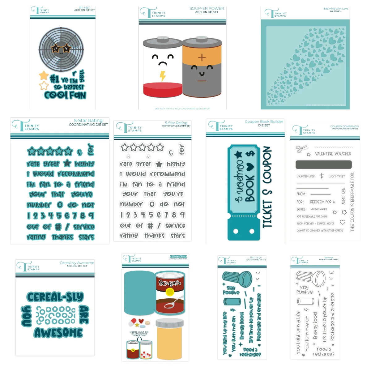 

Souper Power Add-On Die Set Metal Cutting Dies Stencils Scrapbook for Card Make DIY Crafts New Dies Supplies 2026