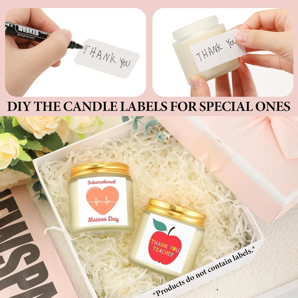 شموع برطمان ميسون صغيرة لعيد الميلاد 3.5 أونصة معطرة بالجملة 10 عطور هدايا للعلاج العطري لحفلات الزفاف وحفلات استقبال المولود الجديد #5