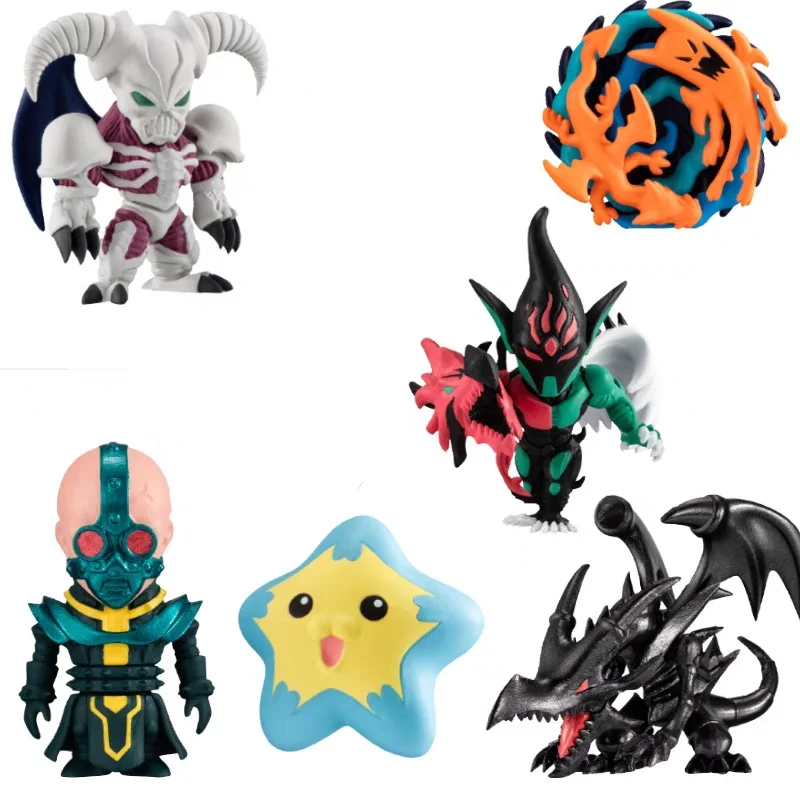

Bandai Food and Play Collection0102 Game King Red Eyed Black Dragon Green Eyed White Dragon Dark Archmage