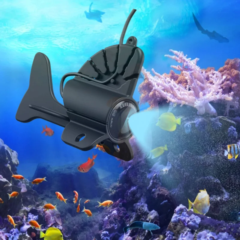 Underwater ultra-high definition fish detector temperature-sensing deep camera visual anchor fish display fish detector fishing