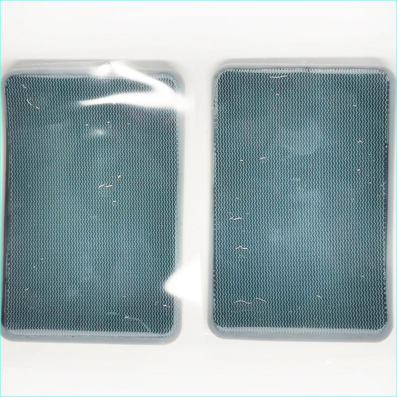 10 pieces/batch (5 pairs) 7 * 10.5cm electrode pads, suitable for 10 EMS units, with 2mm connectors, for weight loss massage