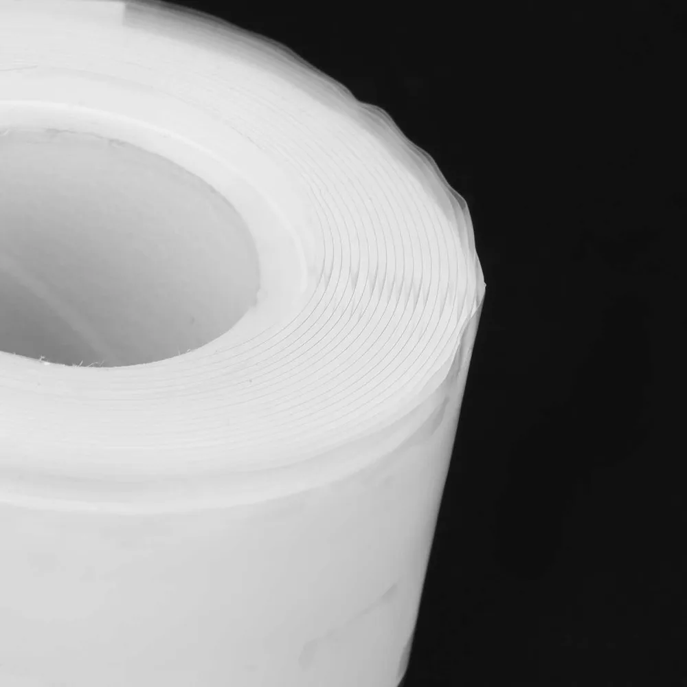 Durable 1 Inch Sealing Tape Strong Adhesion Portable Self Fusing Silicone Tape Plumbing Repair Tape Pipe Hose Repair