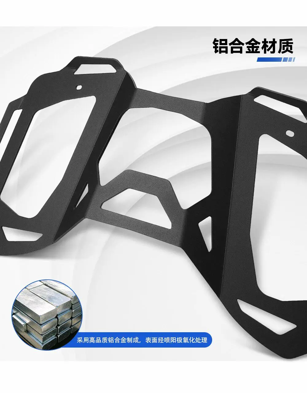 Rear Luggage Rack for BMW R1300RT R 1300 RT Aluminum Alloy Aluminium Luggage Carrier Upper Shelf Tray Mount Touring