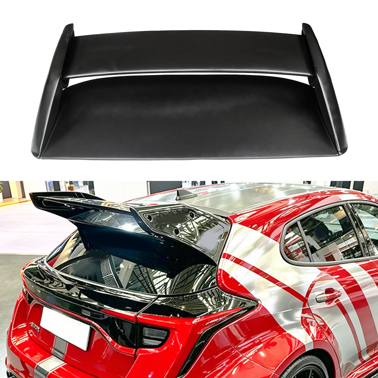 Fiberglass A style Rear Airfoil Wing Directly From the Factory Suitable for Yaris GR GXPA16