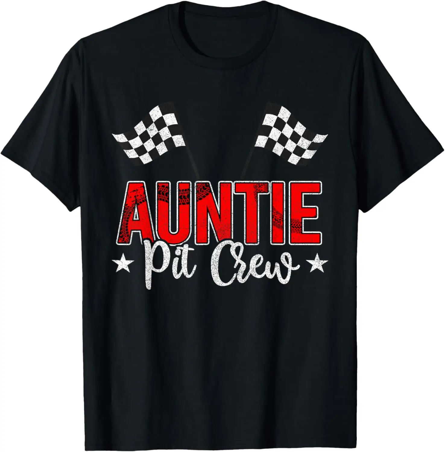 

Racing Car Aunt Of The Birthday Boy Shirt, Auntie Pit Crew T-Shirt