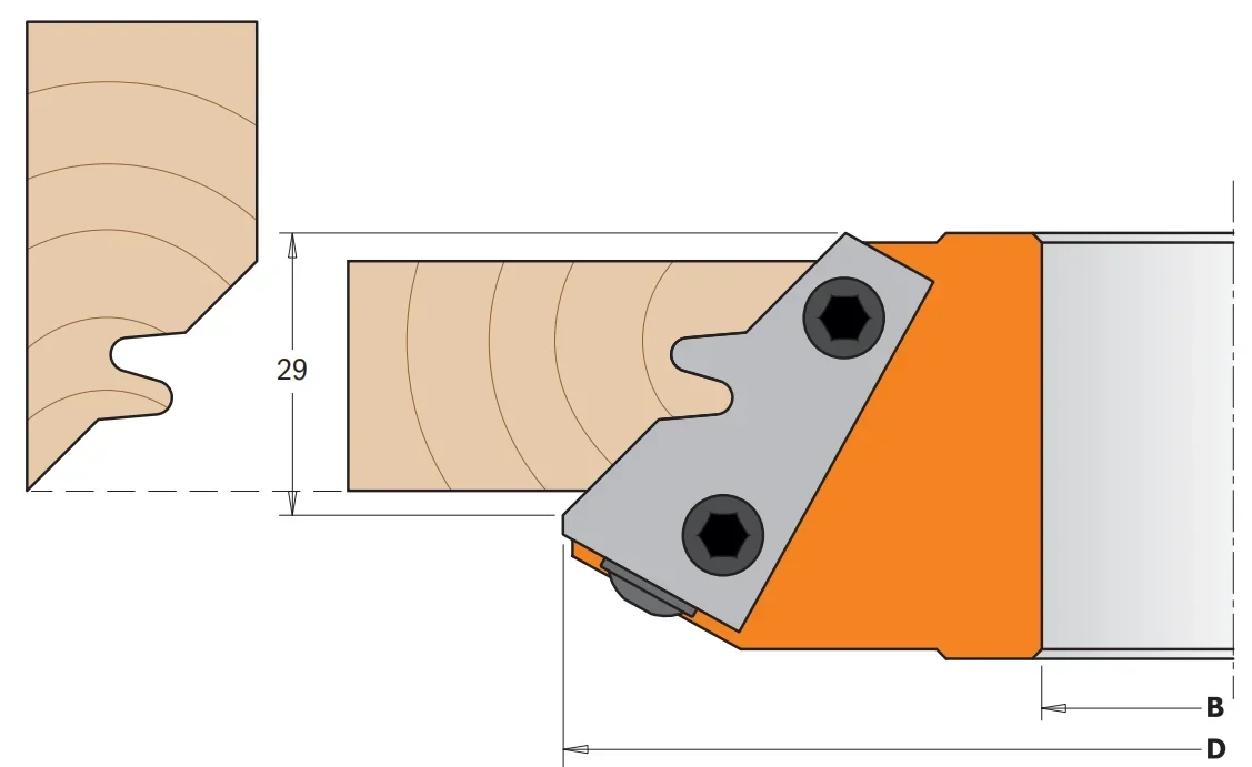 Livters Jointer Plainer หัวตัด Professional งานไม้ปลายคาร์ไบด์ Shaper เครื่องตัดหัว/Fujian, จีน/ไม่ม