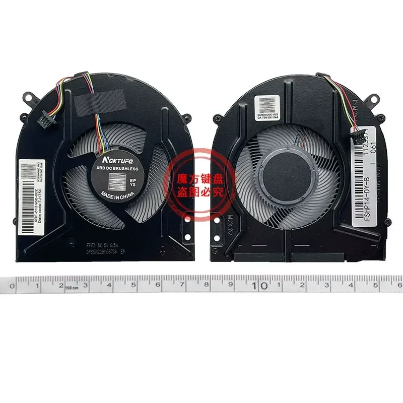LY For HP X360 14-DY EK ES TPN-W146 W155 W158 Cooling Fan Replacement Part M45024-001