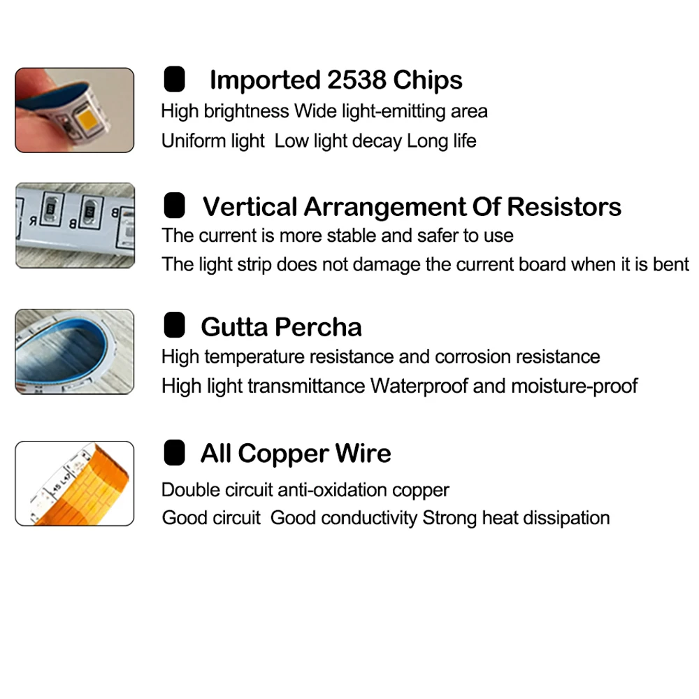 LED قطاع ضوء 5 فولت USB DC5V SMD2835 مقاوم للماء مصباح مرن ذاتية اللصق أضواء الشريط إضاءة خلفية للتلفاز النيون المنزل LED الإضاءة ديكور