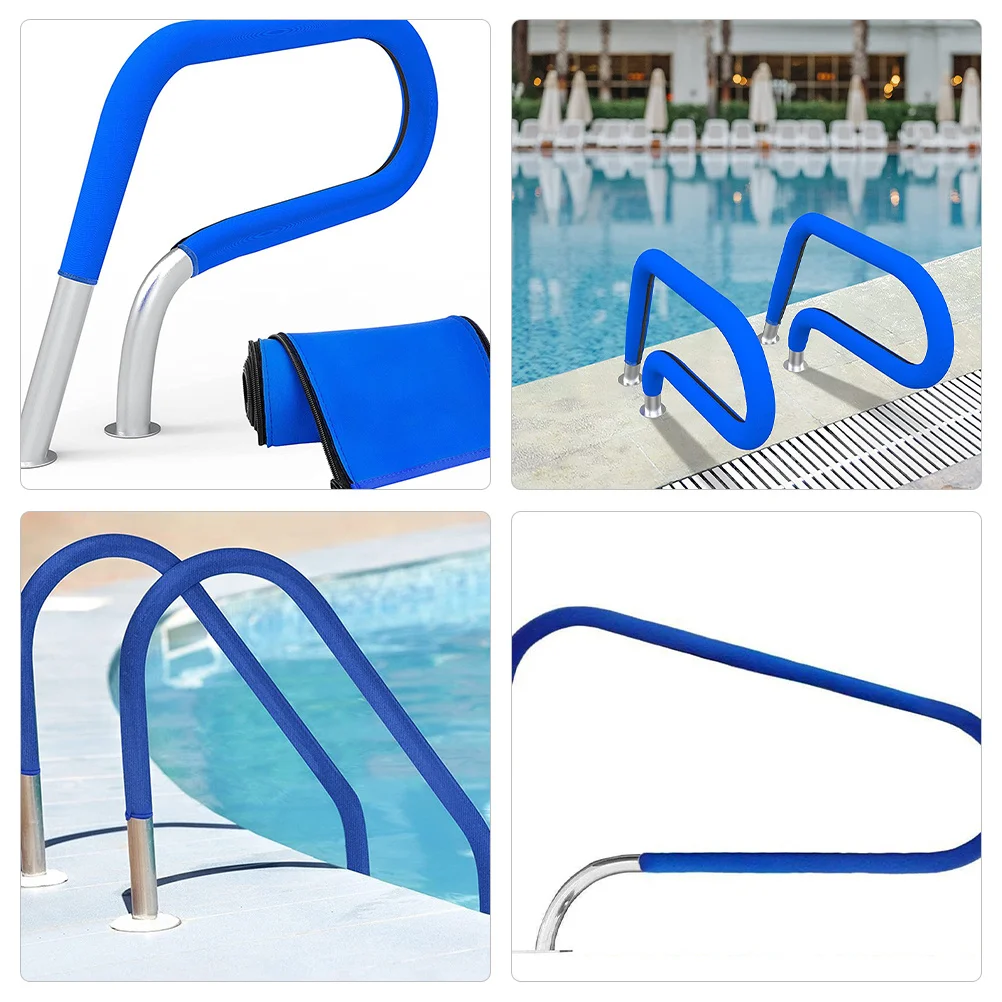 

Anti Slip Handrail Cover Neoprene Material Uv Resistant For Swimming Pool Safety Railing Protection Senior Accessory Pool