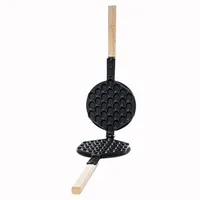 Commercial Electric Egg Bubble Waffle Maker Machine Hong Kong Eggettes Waffle Iron Cake Oven Bubble Waffle Machine 2