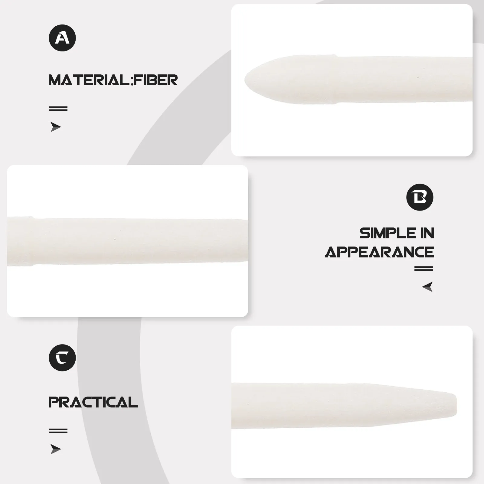 20 Pcs White Fine Liner Art Pen Refillable Paint Nibs Permanent Marker Sketching Supplies