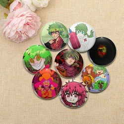 Yttd Midori with Gun Idk Sara Kinda Sus Catboy To Soft Button Pins Funny Handmade Badge Cute Women Metal Decor Brooches Gift