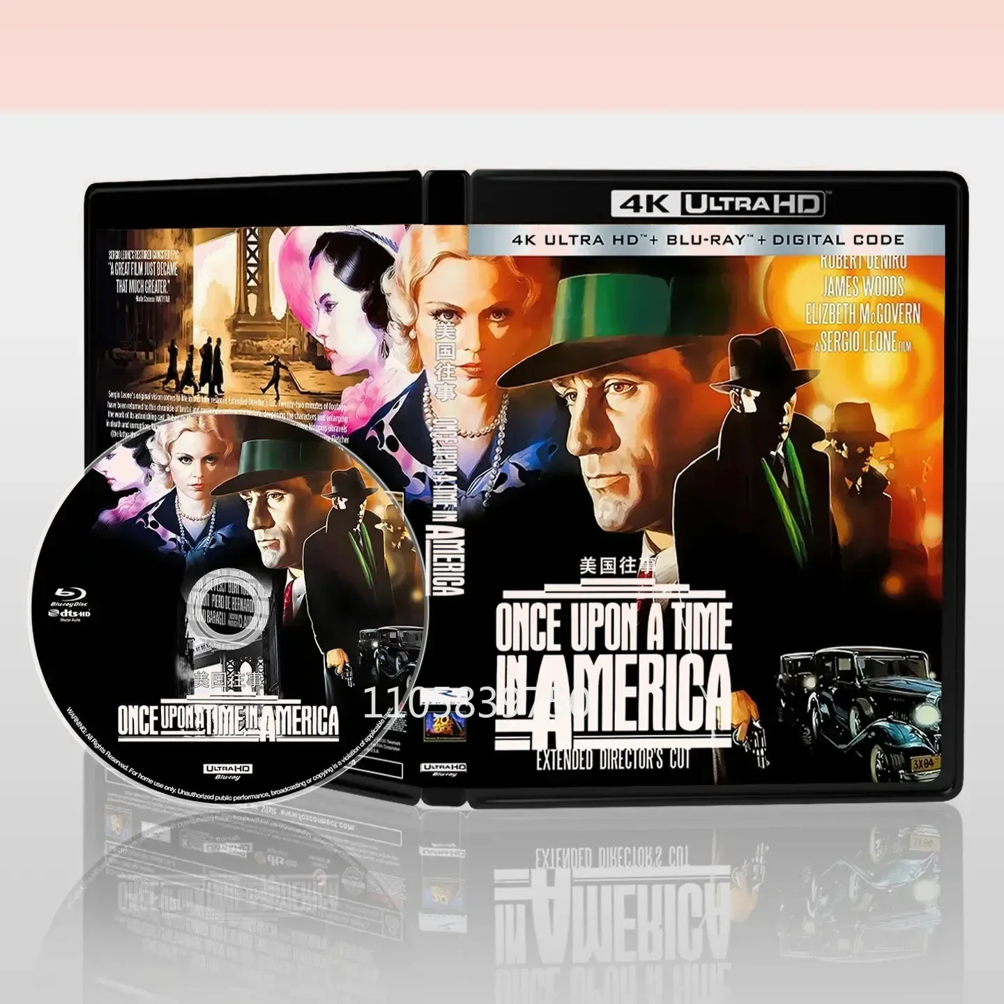 Once Upon a Time in America (1984) 4K UHD Blu-ray Disc, Dolby Vision HDR10