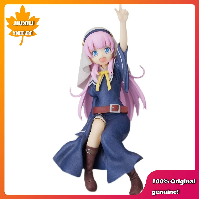 100% Original:Kamisama DAY Hina Sato Monastic clothes 15cm PVC Action Figure Anime Figure Model Toys Figure Collection Doll Gift