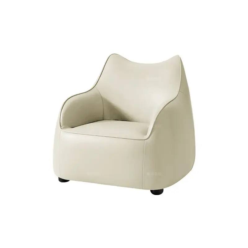 Cadeira de sofá infantil, couro genuíno, moderno e minimalista, sofá de lazer para uma pessoa, cadeira de bebê, assento de sofá