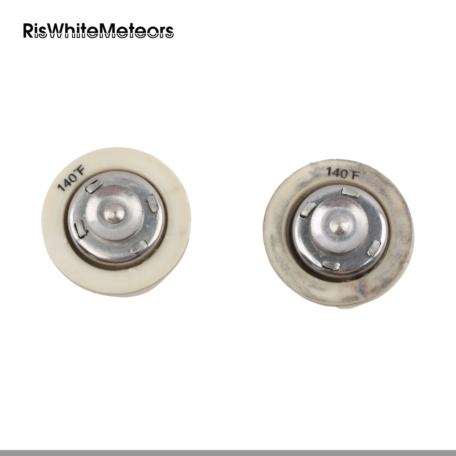 RisWhiteMeteors 0435491 18-3544 8M6010305 ترموستات (2 قطعة) بديل لجونسون Evinrude خارجي 90HP 115HP 150HP 175HP