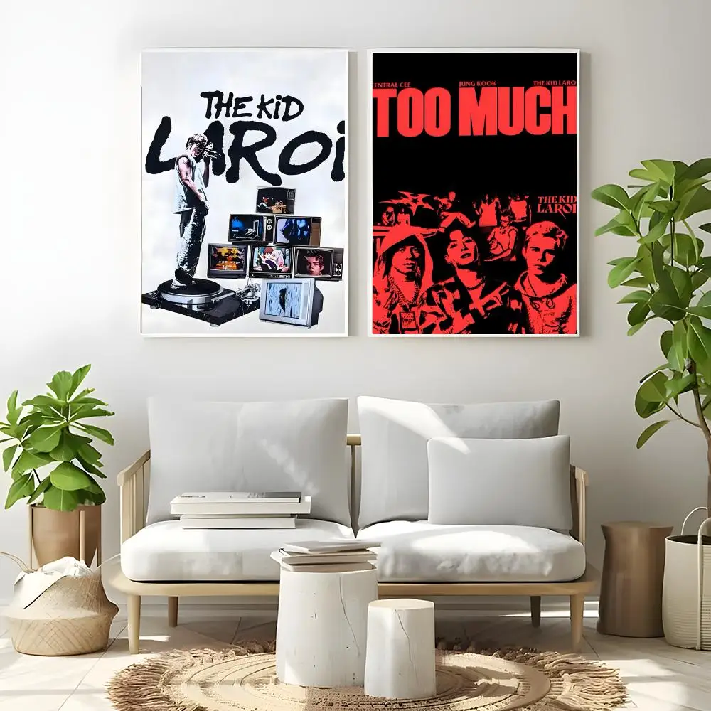 Rapper The Kid LAROI - MAYBE Poster Wall art print art suitable for living room bedroom bar parlor home decoration gift