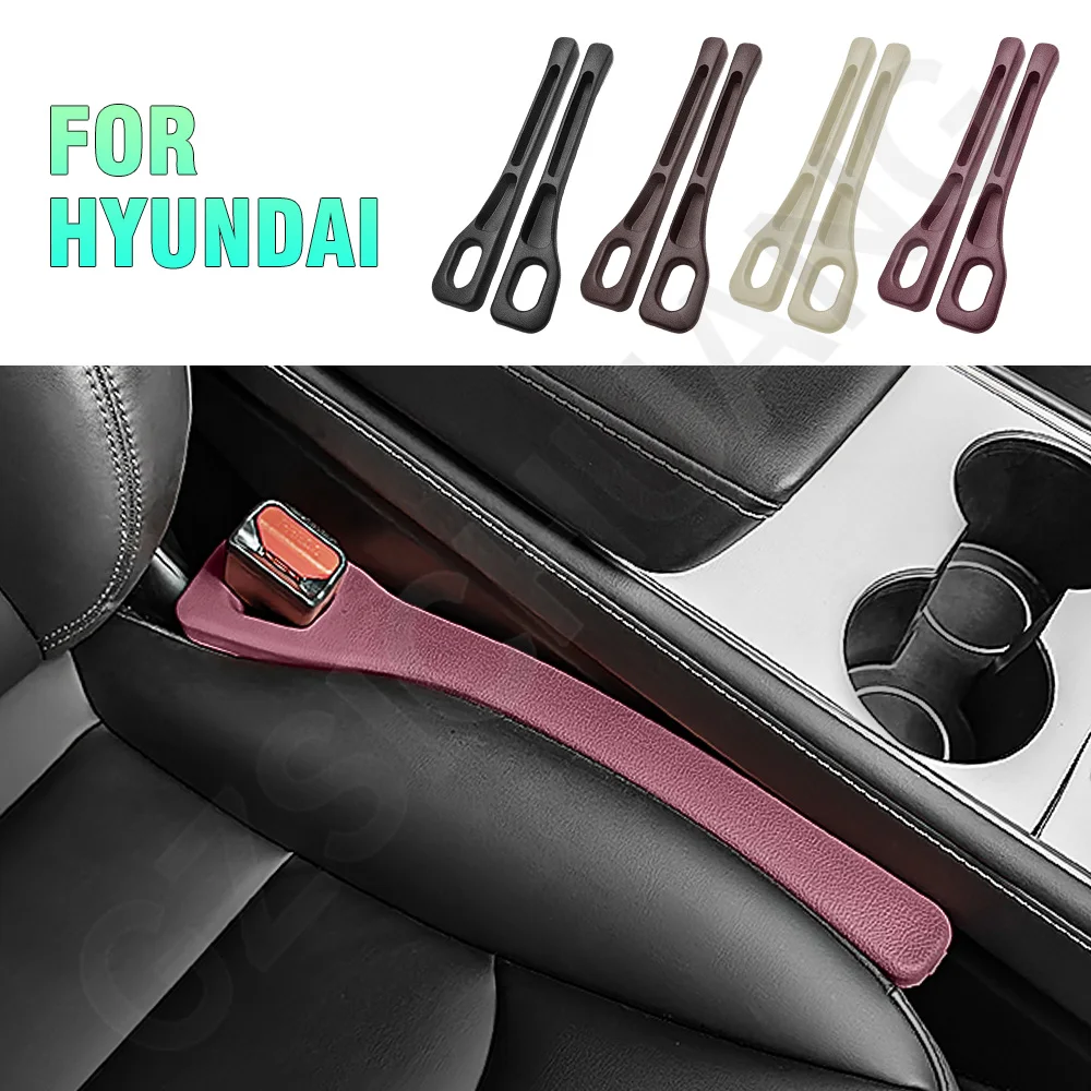 

Car Seat Gap Filler For Hyundai Santa FE Tucson Solaris I30 Ix35 IX20 Side Seam Car Leak Proof Plug Strip Interior Accessories