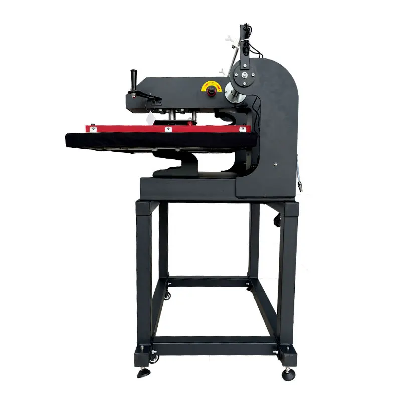 Pressa di calore a doppia stazione Macchina da stampa pneumatica semiautomatica 40 * 60 La migliore combinazione per stampanti DTF