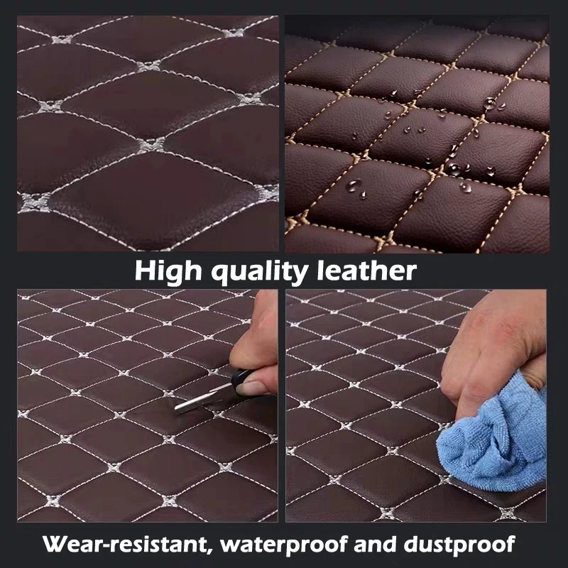 Cargo Liner Custom Car Trunk Mats For Chevrolet Bolt EV 2017 2018 2019 2020 2021 2022 Car Mat Accessories Carpet view 5