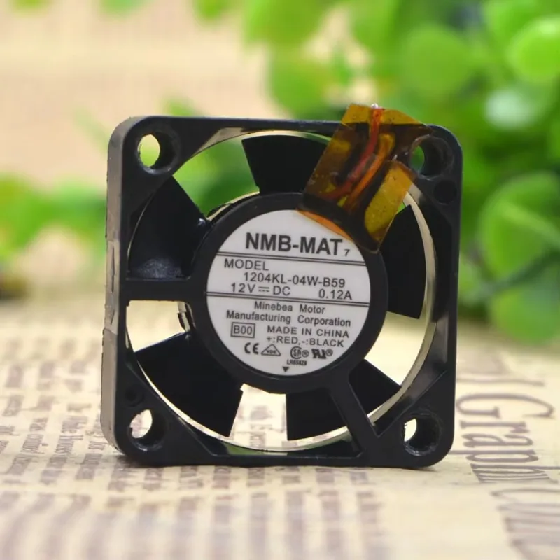 P 30*30*10MM Original NMB-MAT 1204KL-04W-B59 3010 12V 0.12A 3CM Yaskawa inverter fan