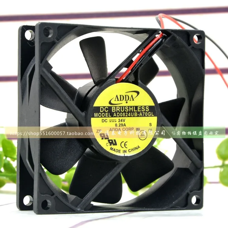 Xie xiAdda AD0824UB-A70GL 8025 24V 0.29A 8CM Convertisseur Ventilateur De Refroidissement