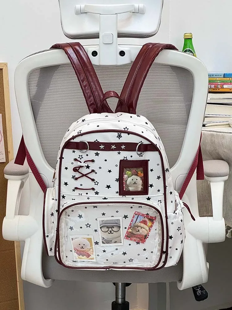 Kawaii Starry Harajuku Pastel Ita Backpack