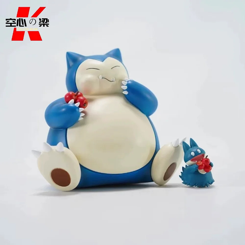 [Mundo em escala 1/20] Decoração de figura de brinquedo Gonbe & Snorlax Baby Kirby & Kirby