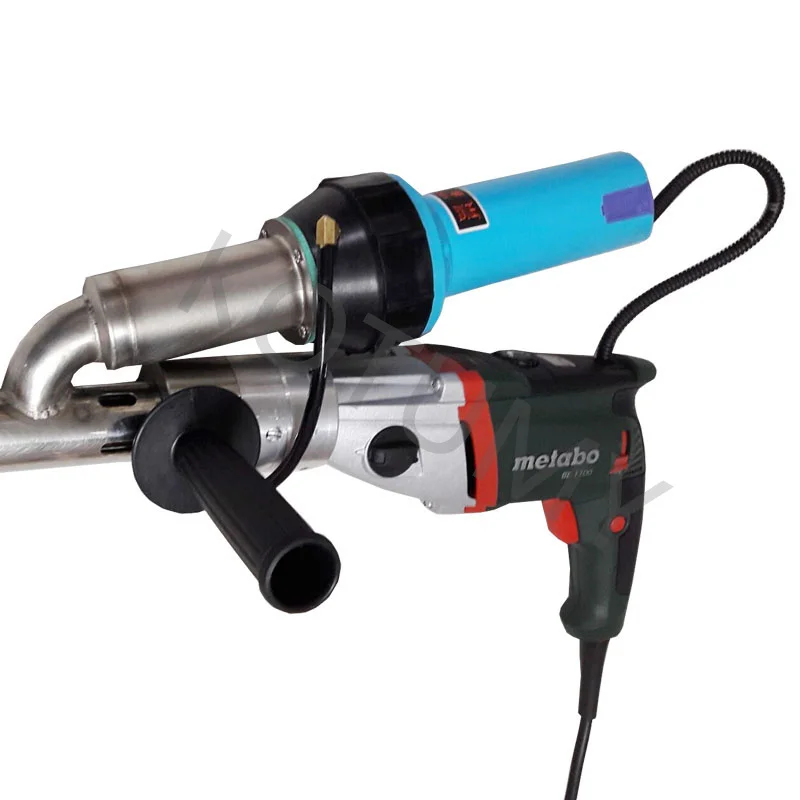 3400w Pe Pipe Extrusion Welder Gun Hand Extruder Welding Machine Extruding Gun For Pp Hdpe Water Tank Dam Liner