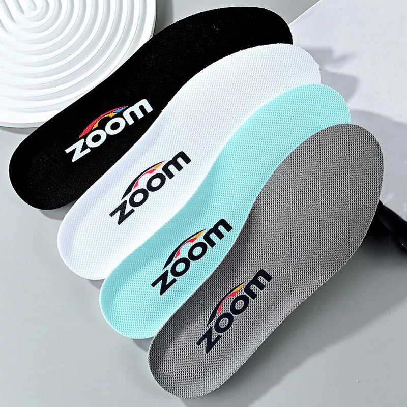 1Pair New Thick Cushion Arch Support Shoe Inserts Sweat-Wicking Odor-Proof Insole Sport Shock Absorption Insoles