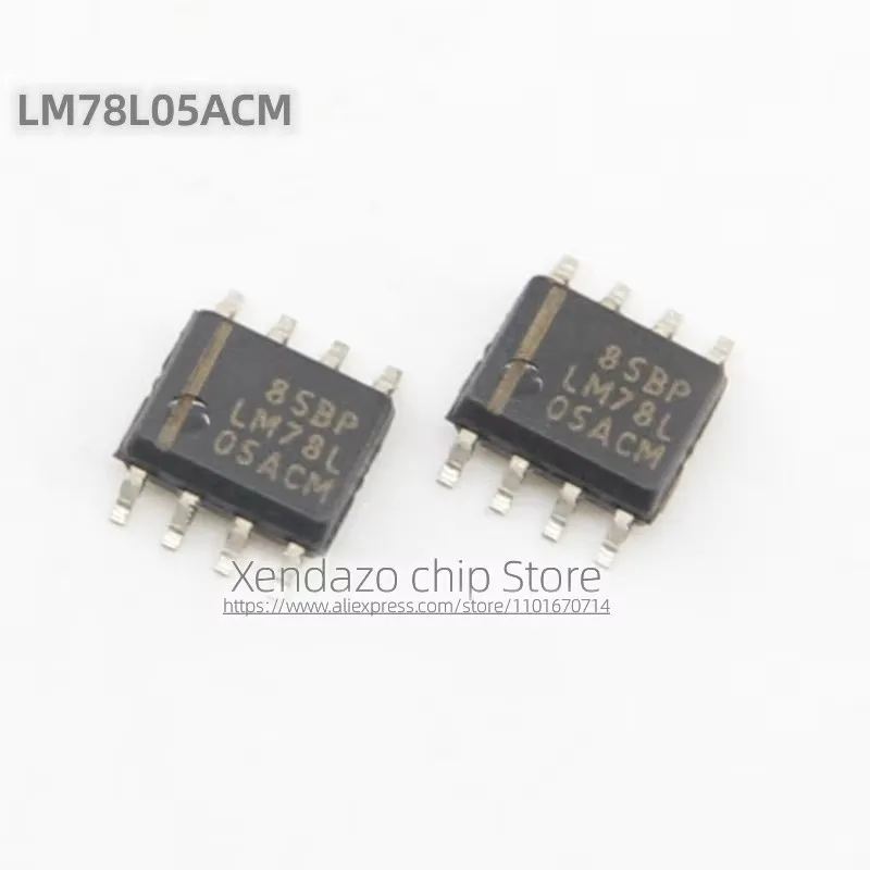 LM78L05ACM LM78L 05ACM 10pcs/lot SOP-8 package Linear voltage regulator chip Original genuine