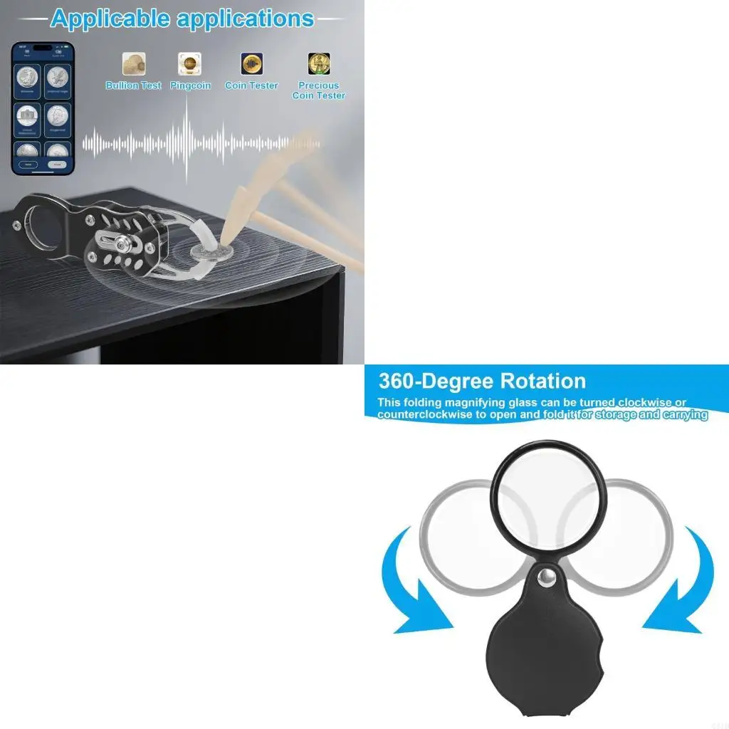 

Портативный аутентификатор монет, обнаружение нескольких размеров, ювелирный инструмент из сплава нержавеющей стали для