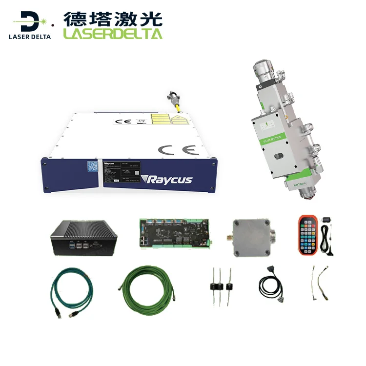 2000w Laser Kit Raycus Laser Source(cutting) + Raytools XS3000 Control System + Raytools BS03K-CAT Cutting Head
