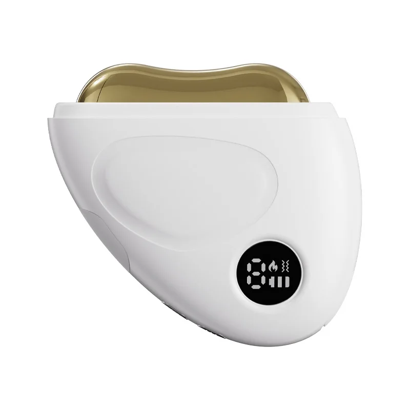 

Электрический скребковый массажный инструмент для лица, тонкий массажер Гуаша, акупунктурная точка, против морщин, нежный уход за кожей, вибрационный массажер, доска Гуа Ша