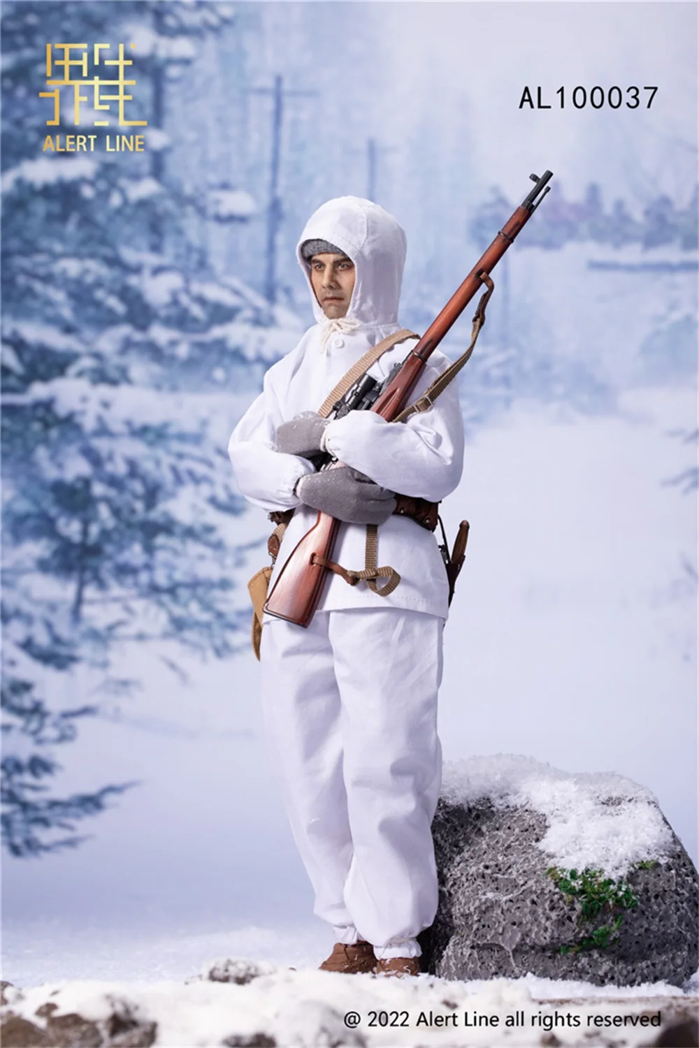 Alert Line AL100037 1/6 WWII Finnish Army Soldier Figure Model 12'' Male Action Figure Body Doll Full Set Toy In Stock