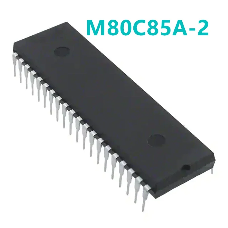 1PCS M80C85A-2 M80C85 DIP40 8 Bit CMOS Microprocessor Circuit New Original