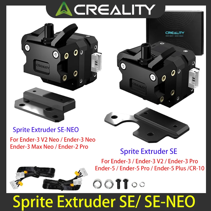 

Creality Official Sprite Extruder SE/SE-NEO Direct Drive Dual Gear Extruder SE Upgrade Kit for Ender3 Neo/Ender3 V2 Neo/Ender2 P