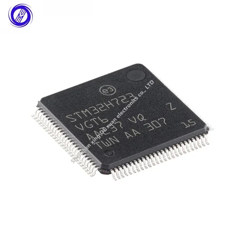 Microcontrolador original STM32H723VGT6 LQFP-100 ARM Cortex-M7 de 32 bits-MCU