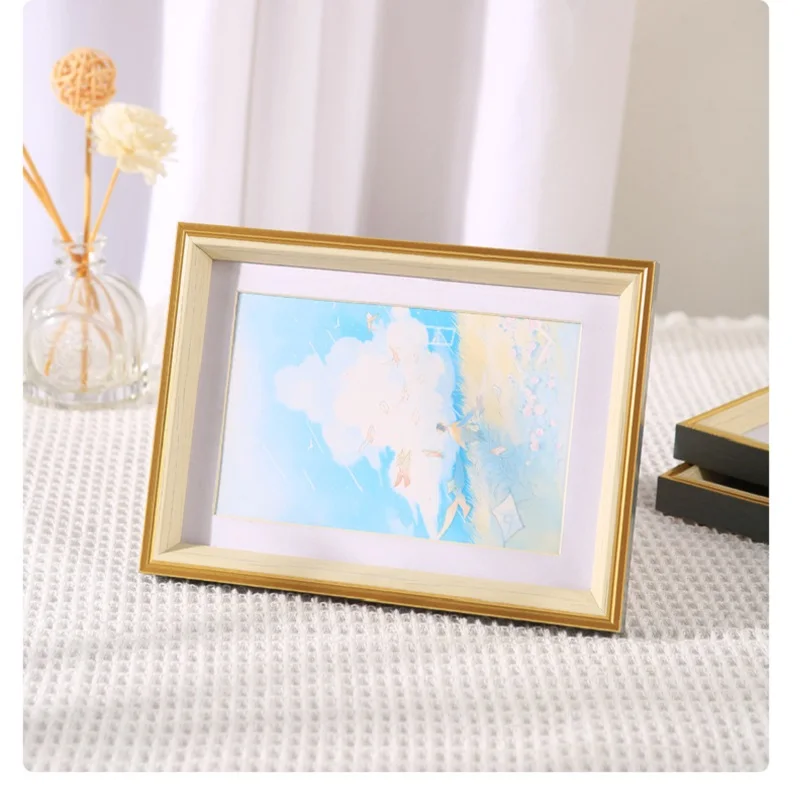 Minimalist Photo Frame Versatile A4 Tabletop Display Wall Mount Picture Frame - Stylish Decoration for Home & Office Home Decor