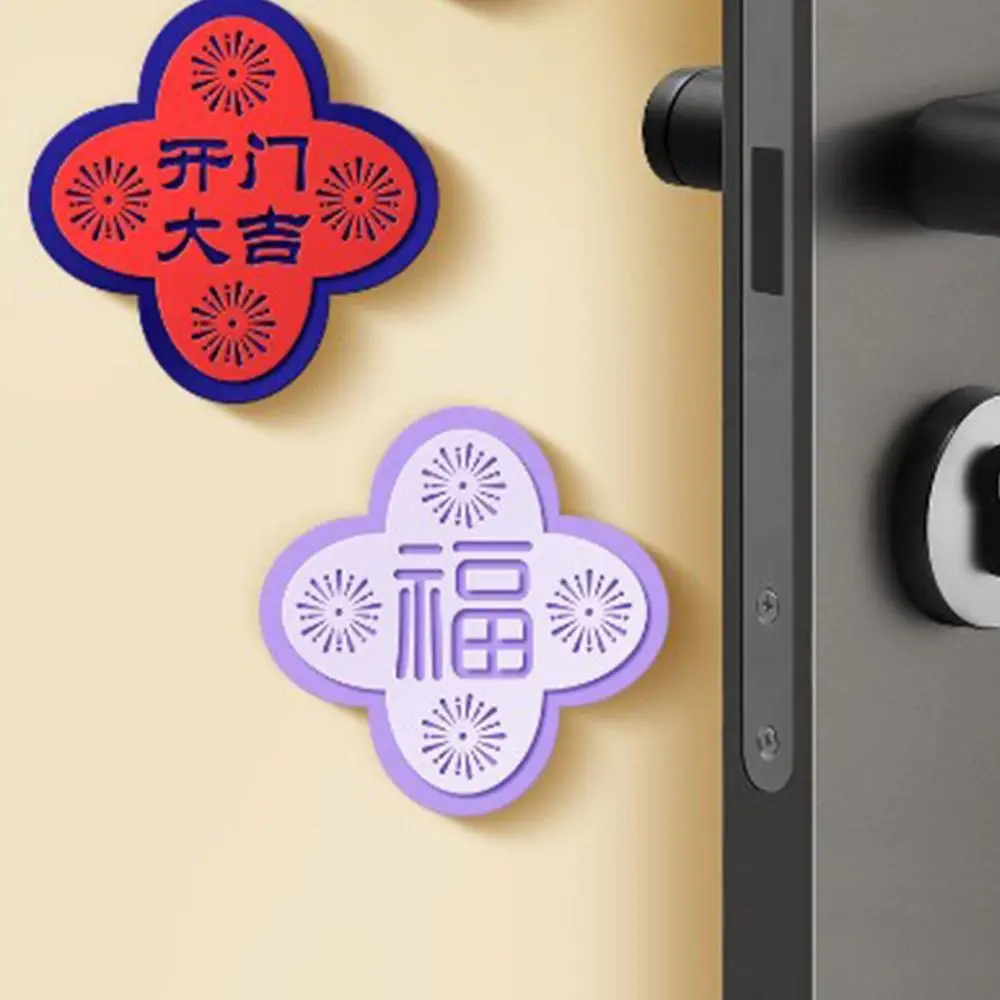 

Cute Wall Protector Door Crash Pad Self Adhesive Silicone Door Handle Bumper Shockproof Mute Door Stops Refrigerator
