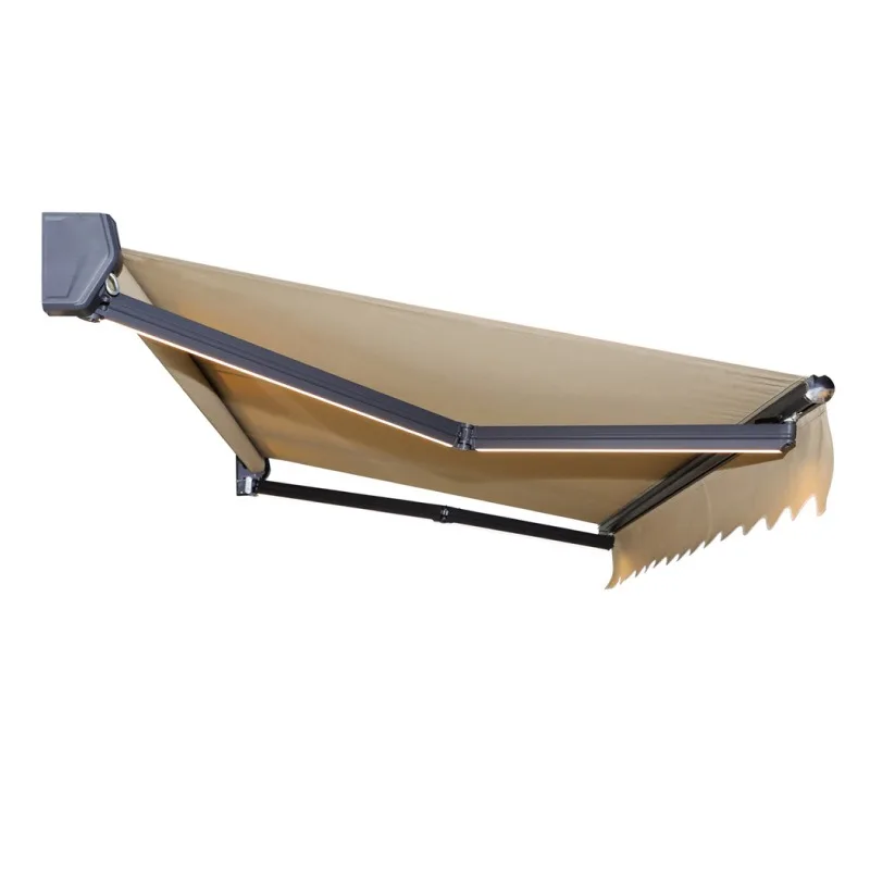 

2026 Sunshade electrically retractable and foldable awning or shelter canopy