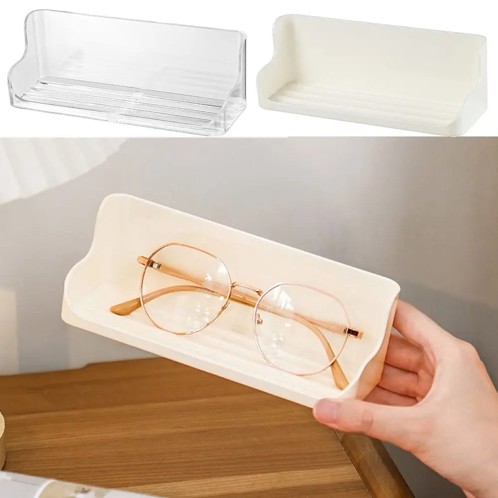 

Держатель для солнечных очков без отверстий, настенный портативный Стеллаж для хранения очков, Домашний Органайзер для туалетного столика