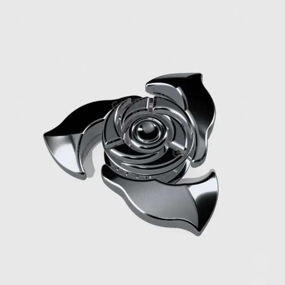KillAll Unhappy EDC ZhuoZhuo ステンレス鋼フィジェットスピナー フィジェットおもちゃ 大人用 不安解消ガジェット オリジナルデザイン