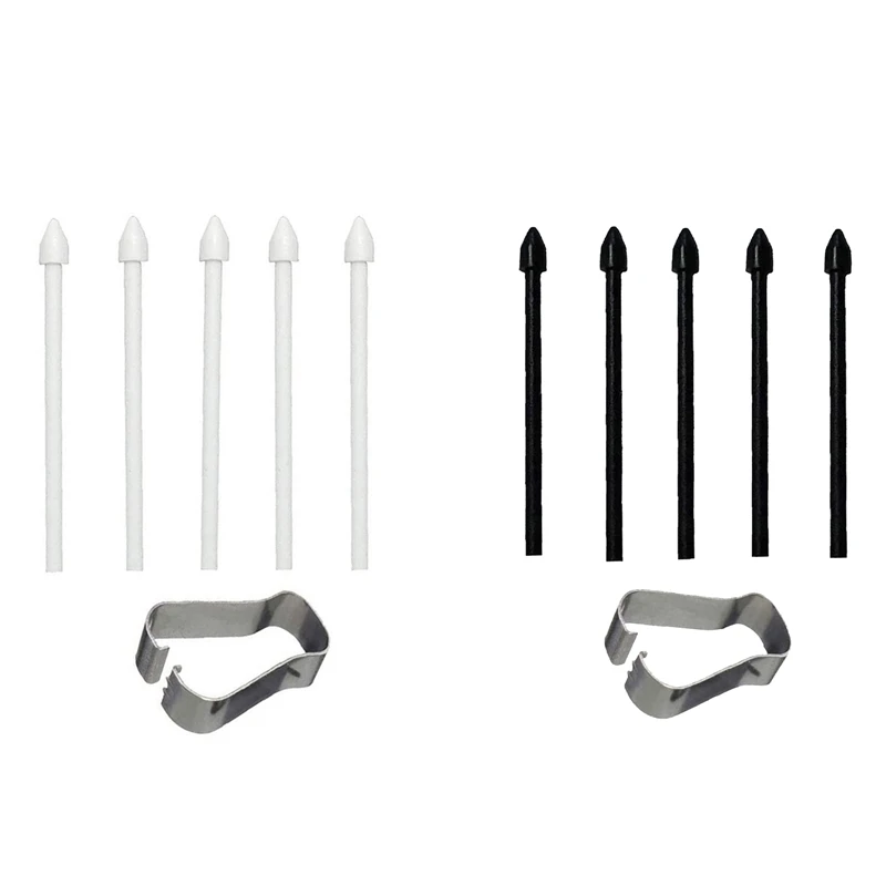 Touch Stylus S Pen Tips pennini + Clip per penna per Samsung Tab S7 S7 +/S6 Lite/Note10/Note20 punta stilo universale