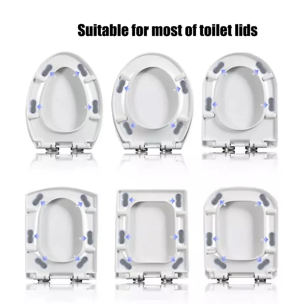 Adjustable Toilet Bumpers Bidet Height Pads Comfortable Toilet Experience Easy Installation Design Optimal Comfort Usability