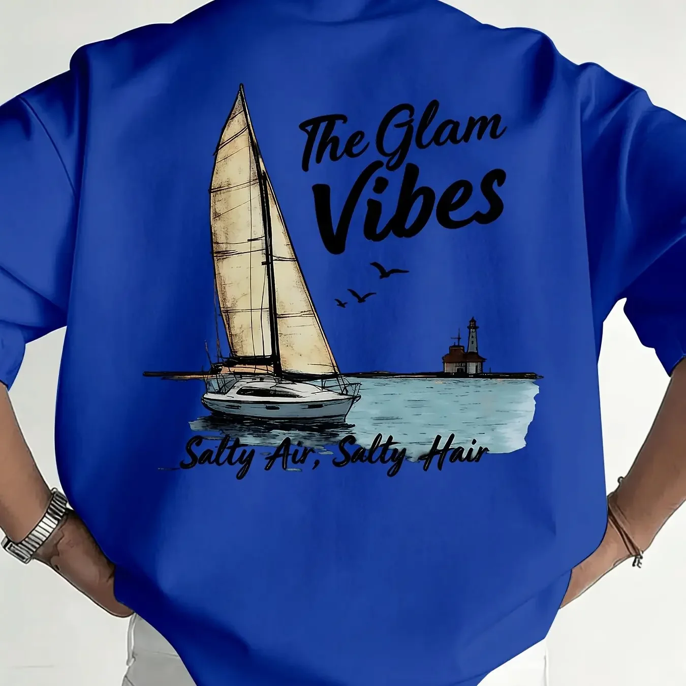 Men's Nautical Beach Tee 