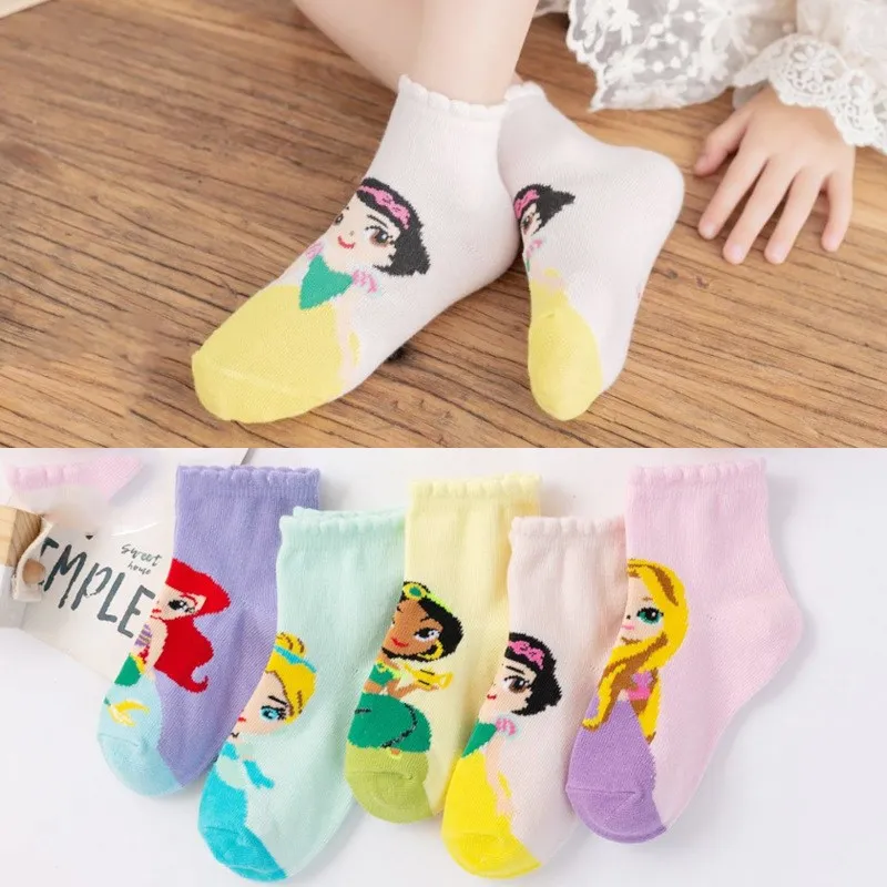 5 Pairs /lot Cute Baby Girls Socks Autumn Cartoon Cotton Children socks Infant Toddler Boy Socks Kids Calcetines 1-12Y