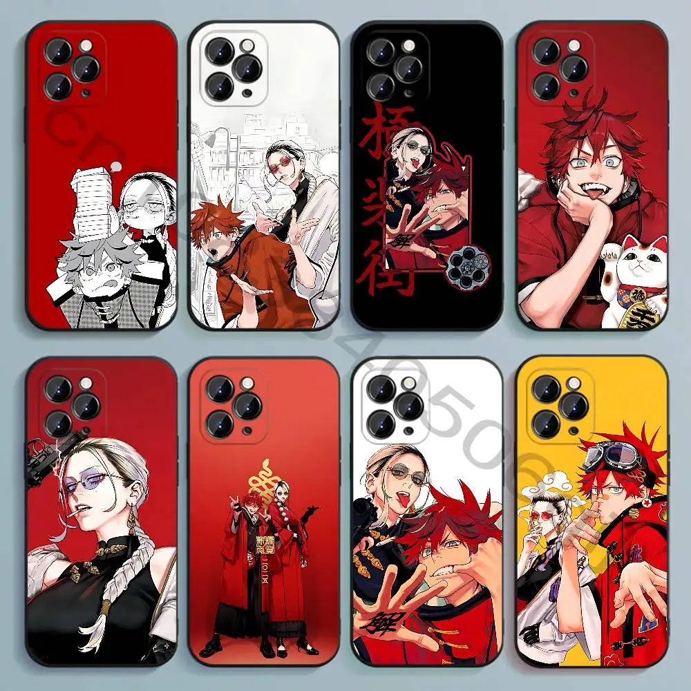 g-gokurakugai Black Soft TPU Case For iPhone 17 16 15 14 13 12 11 Pro Max Plus E Mini Silicone Phone Cover