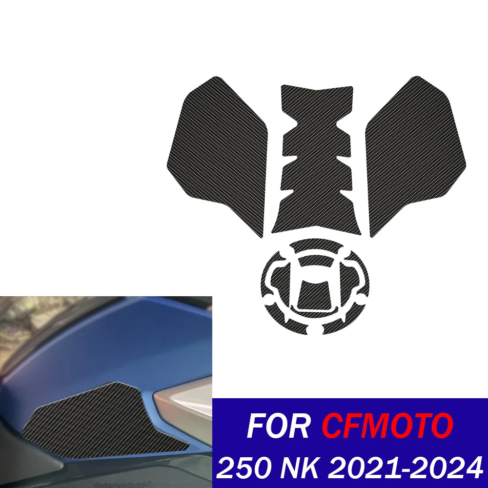 

250NK наклейки на бак, защита газа для CFMOTO 250 NK 2021-2024 2023, комплект мотоцикла, защитные наклейки для колена, аксессуары