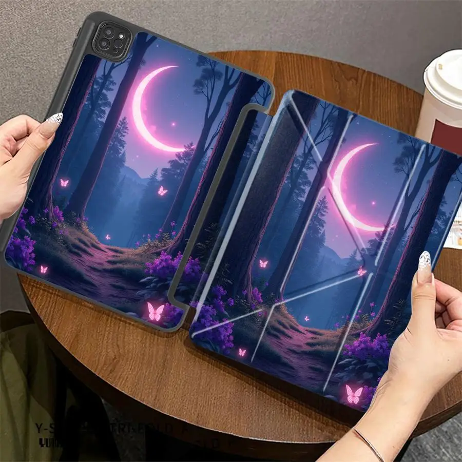 

Tablet Case For iPad Pro 11th 10th 9th 8th 7th 12.9inch Mini 6 7 Pro 2025 Air 4 5 M3 M2 1 2 M4 11inch Holder Cover Palm Tree